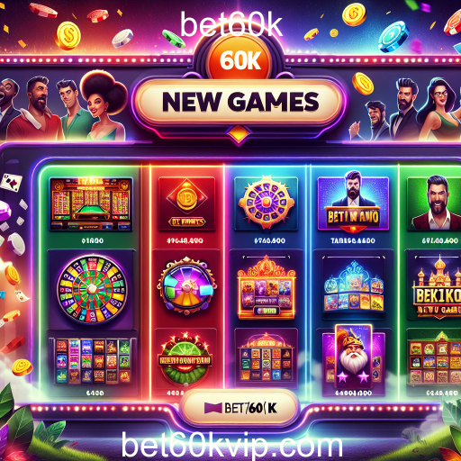 Descubra a Categoria de Novos Jogos no bet60k